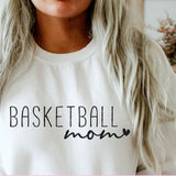 Basketball Mom Crewneck Sweatshirt