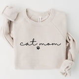 Cat Mom Crewneck Sweatshirt