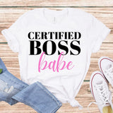 Certified Boss Babe Shirt