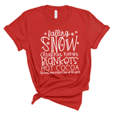 Falling Snow Shirt