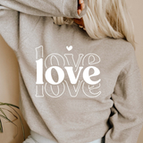 Love Love Love Crewneck