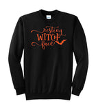 Resting Witch Face Crewneck Sweatshirt