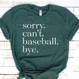 Sorry. Can't. Baseball. Bye.